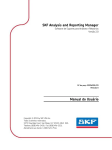 SKF Analysis and Reporting Manager User Manual