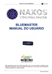 BLUEMASTER MANUAL DO USUÁRIO
