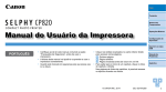 Manual do Usuário da Impressora