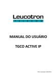 MANUAL DO USUÁRIO TGCO ACTIVE IP