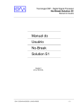 Manual do Usuário No-Break Solution S1