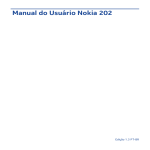 Manual do Usuário Nokia 202