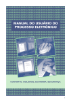 MANUAL DO USUÁRIO DO PROCESSO