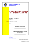 PIANO DI SICUREZZA E DI COORDINAMENTO - Bandi on-line