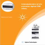 Autocampionatore ad alte prestazioni Agilent 1260 Infinity