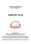 COMFORT 29 SE - Certificazione Energetica