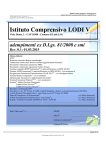 Istituto Comprensivo Lodi V – `F. Cazzulani`