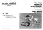 GRUPPI TERMICI CYLINDER KITS GROUPES THERMIQUES