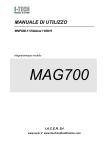 Manuale d`uso MAG700 (MNPG60-11) - I