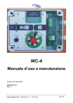 Manuale d`uso e manutenzione controller WC-4