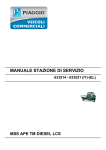 APE TM DIESEL LCS Manuale Stazione di Servizio