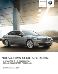 NUOVA BMW SERIE BERLINA.