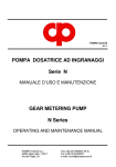 n - manuale uso e manutenzione pompe