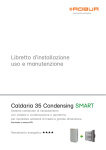 Caldaria 35 Condensing SMART Libretto d`installazione uso