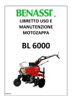 LIBRETTO USO E MANUTENZIONE MOTOZAPPA