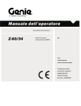 Manuale dell`operatore Z