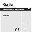 Manuale dell`operatore