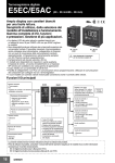 E5EC-E5AC Termoregolatori 48x96 e 96x96 Omron