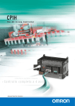 PLC Omron CP1H - scarica la brochure