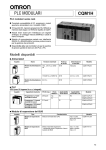 PLC MODULARI CQM1H - Electrocomponents