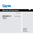 Manuale dell`operatore GTH-5021 R