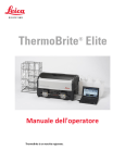 5–Utilizzo del software ThermoBrite Elite