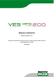 Ves-Matic Cube 200 Manuale Operativo ver. 2.21