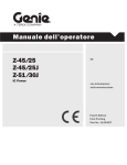 Manuale dell`operatore