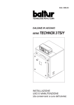 BALTUR caldaia technox3 ts y