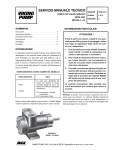 Viking Pump Technical Service Manual 410.1 for Abrasive Liquid