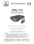 DIAL-112 - Tema Telecomunicazioni