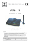 DIAL-115 - Tema Telecomunicazioni
