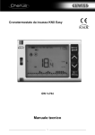 GW1x764 - Manuale Tecnico Cronotermostato da incasso KNX Easy