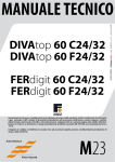 DIVAtop 60 C24/32 DIVAtop 60 F24/32 FERdigit 60 C24/32 FERdigit