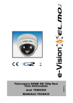 Telecamera DOME HD 720p Real Time Antivandalo mod. TDMX200