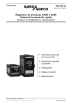 Regolatori di processo SX80 e SX90 Guida all`avviamento rapido