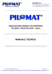 Manuale tecnico PILOMAT 275P 600 A PZ