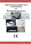 manuale vasche - Box Doccia Idromassaggio