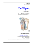 Manuale tecnico addolcitori Culligan MEDALLIST