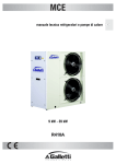 manuale tecnico refrigeratori e pompe di calore 9 kW - 39 kW