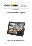 Manuale di installazione Videoregistratore digitale