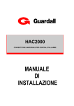 MANUALE DI INSTALLAZIONE