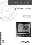 Manuale in Inglese Navman G-Pilot 3100