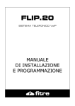 FLIP.20 - Manuale di installazione e programmazione