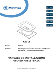 KIT A MANUALE DI INSTALLAZIONE USO ED ASSISTENZA