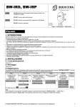 Bentel Security BW-IRD/BW-IRP Istruzioni di Installazione