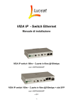 VIDA IP Switch - IT - Manuale di installazione