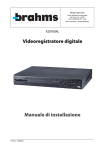 Manuale di installazione Videoregistratore digitale