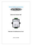 Electronic Breaker EB1 Manuale di installazione ed uso