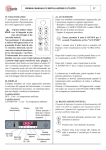 MANUALE DI INSTALLAZIONE E UTILIZZO 17 19